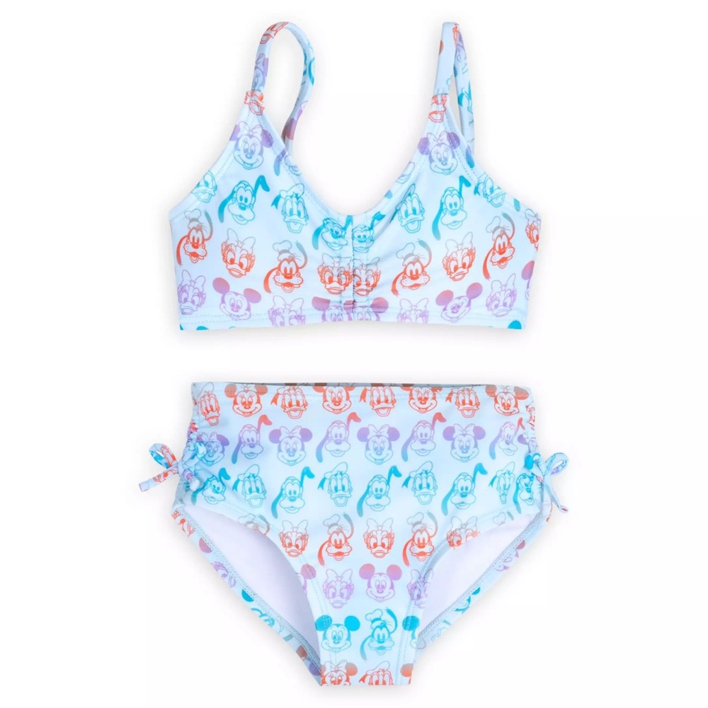 Mickey and Friends 2-Piece Swimsuit for Girls size 7/8
